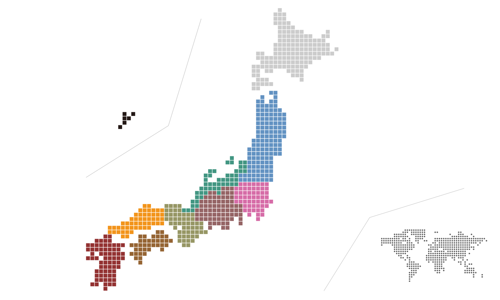 DEALER エリア選択マップ